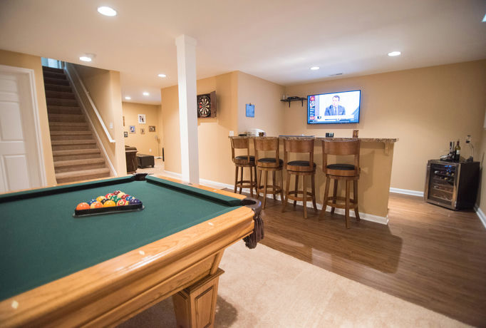 finished basement Commerce After