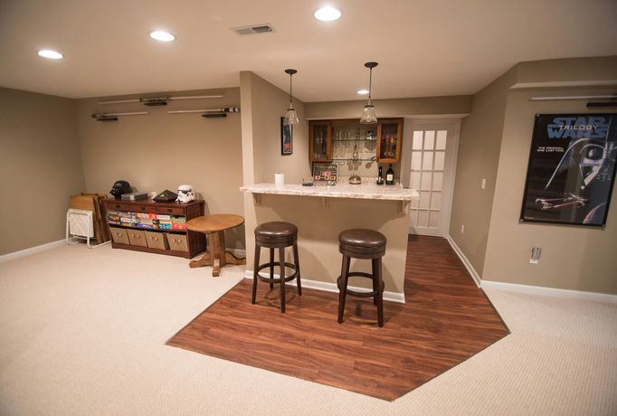 finished basement Northville After