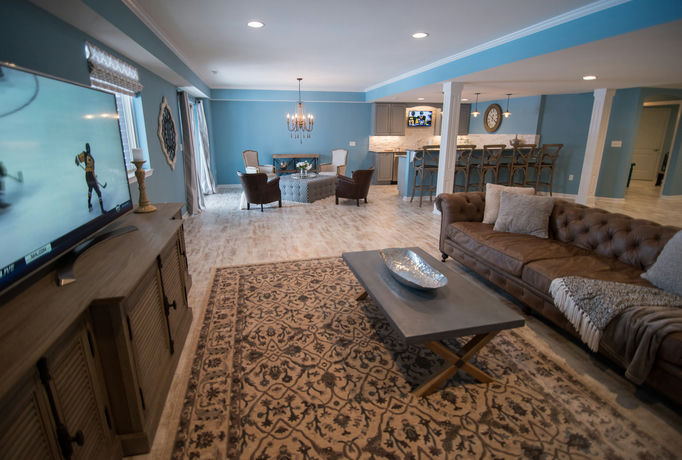 finished basement South Lyon After